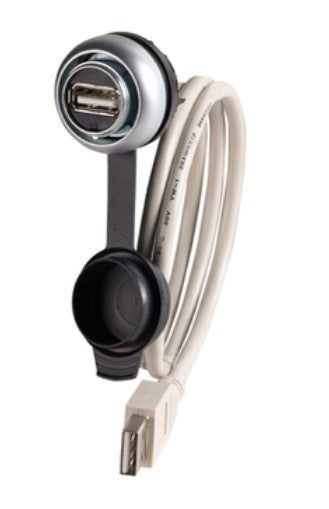 Foto: Buchse USB 2.0 A/A mit Kabel 60cm