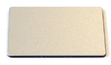 Foto: Schild 18x27mm Alu blanko
