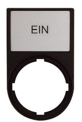 Foto: Schild+Träger 30x50 Anzeige: EIN