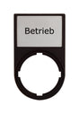 Foto: Schild+Träger 30x50 Anzeige: BETRIEB