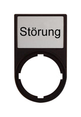 Foto: Schild+Träger 30x50 Anzeige: STÖRUNG