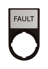 Foto: Schild+Träger 30x50 Anzeige: FAULT