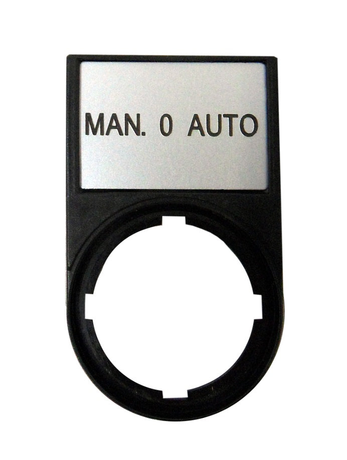 Schild+Träger Anzeige: MAN 0 AUTO