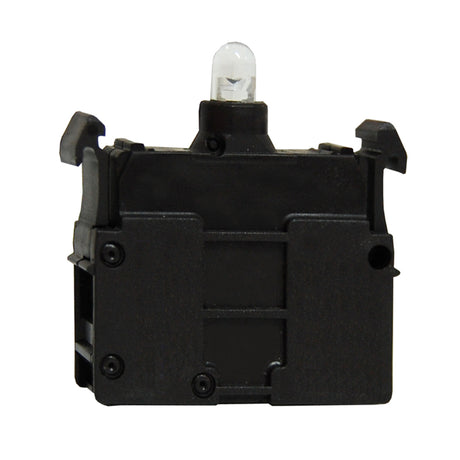LED 12-30V ACDC grün Front, Cage Clamp