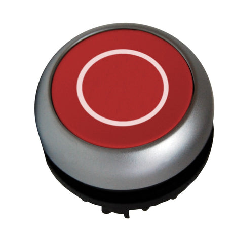 Drucktaste flach tastend rot "0"