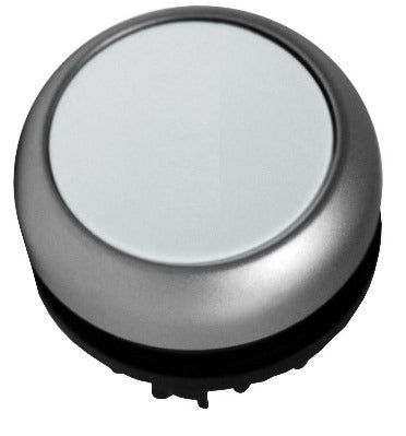 Drucktaste flach rastend weiss