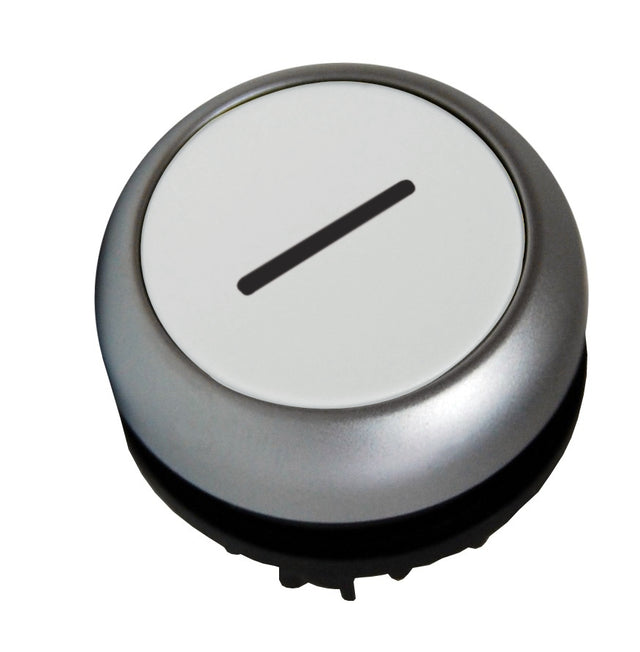 Leuchtdrucktaste flach tastend weiss "1"