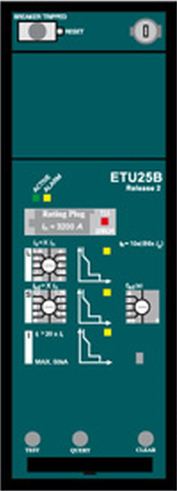 Auslöseelektronik LSI (ETU25), eingebaut