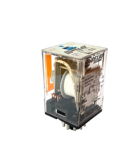 Multimode-Relais, 3 Wechsler, 10A, 110VDC, 11-polig, mit LED