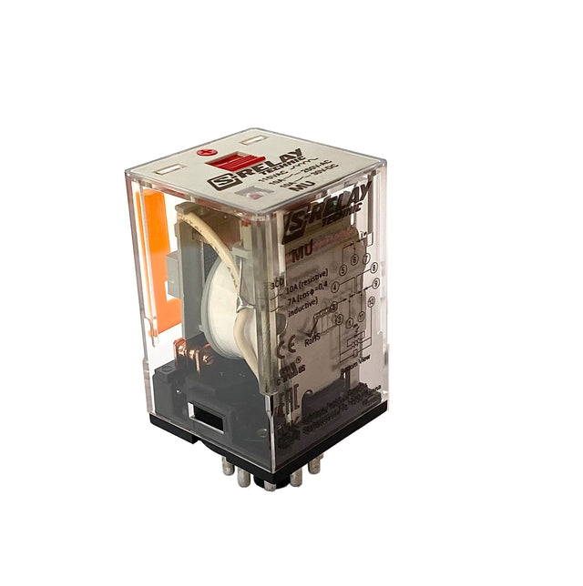 Foto: Multimode-Relais, 3 Wechsler, 10A, 230VAC, 11-polig, htv