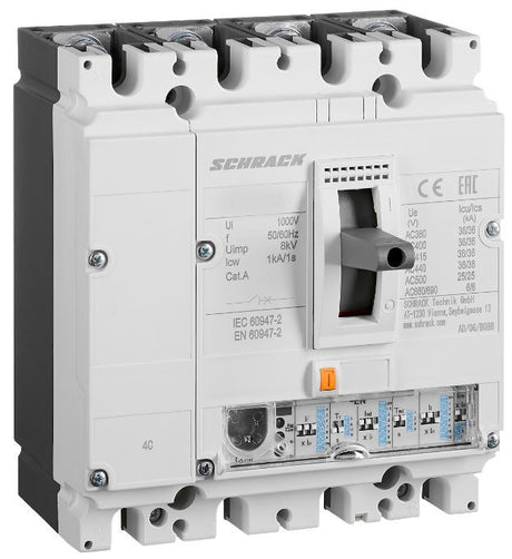 Leistungsschalter Type EN, 4-polig, 50kA, 250A