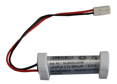 Foto: Akku LiFePO4 3,2V 0,6Ah für  NLK9MU003S
