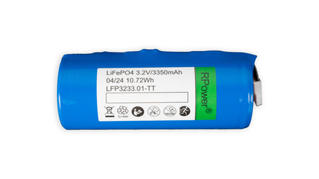 Foto: Akku LiFePO4 3,2V 3,3Ah TT für LED EB-Leuchten