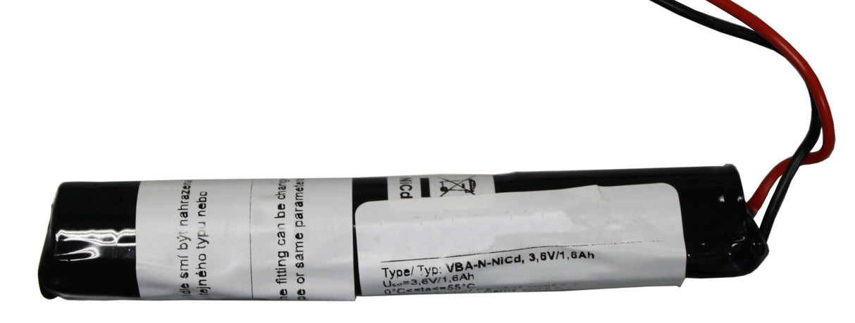 Akku NiCd 3,6V 1,6Ah für Einzelbatterieleuchte NLEXU011SC
