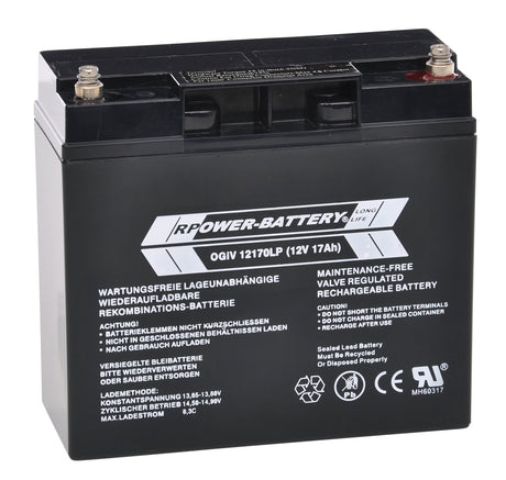 Foto: Batterie RPower OGiV longlife bis 12 Jahre 12V/17Ah (C20)