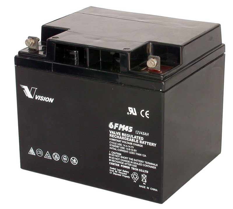 Batterie Vision OGiV longlife bis 12 Jahre 12V/47Ah (C20)