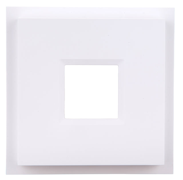 Foto: Quadratisches Überschubgehäuse B2 für Notleuchten NLILD..