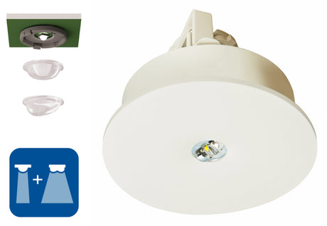 Notleuchte IL Autotest 1x3W ERT-LED 3h 230V AC