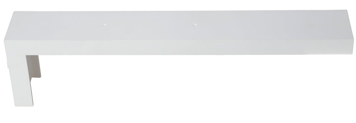 Wandausleger weiß für Notleuchten Design K2 und K3
