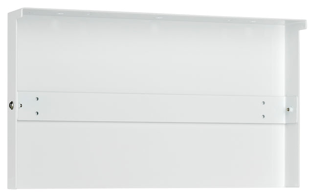Foto: Deckenausleger weiß für Notleuchten Design K8