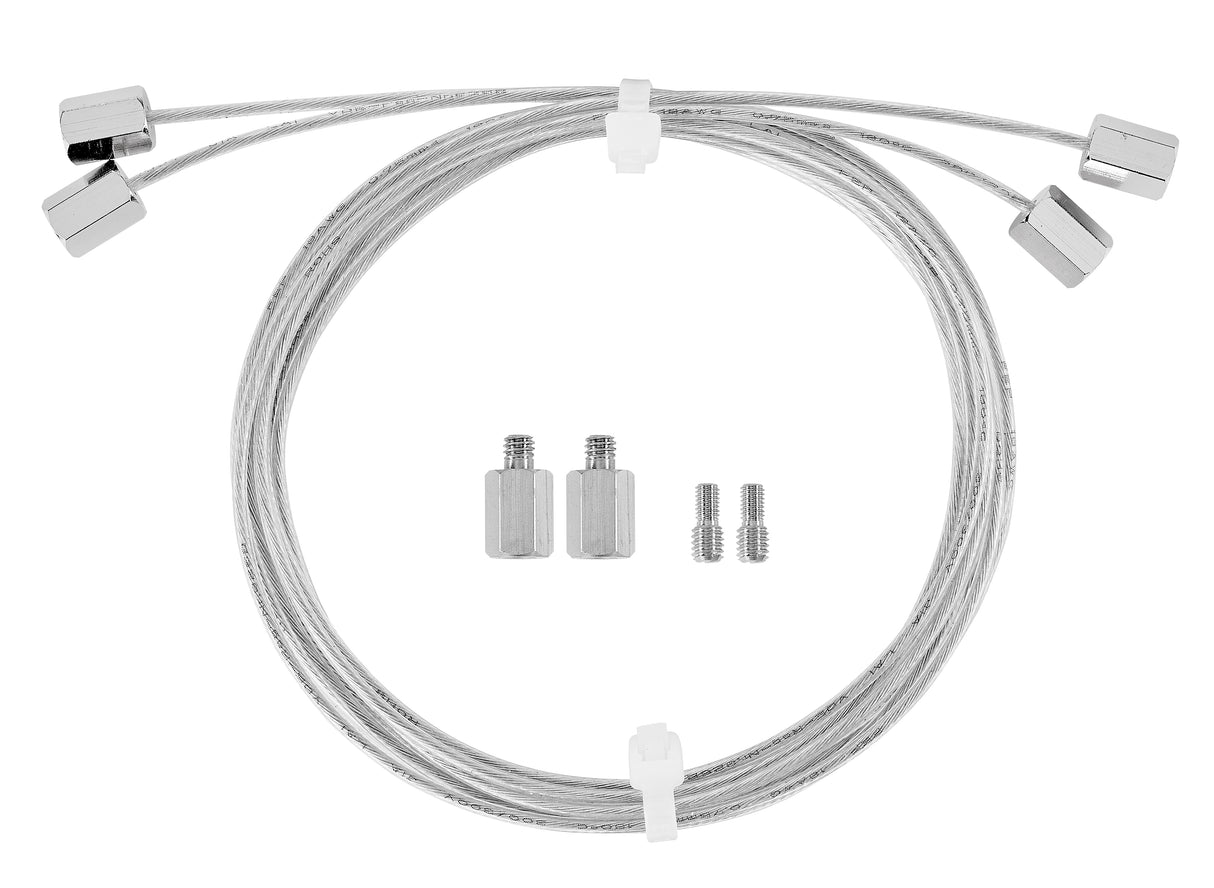 Seilaufhängung 1000mm, 1 Paar, für Notleuchten Design K9