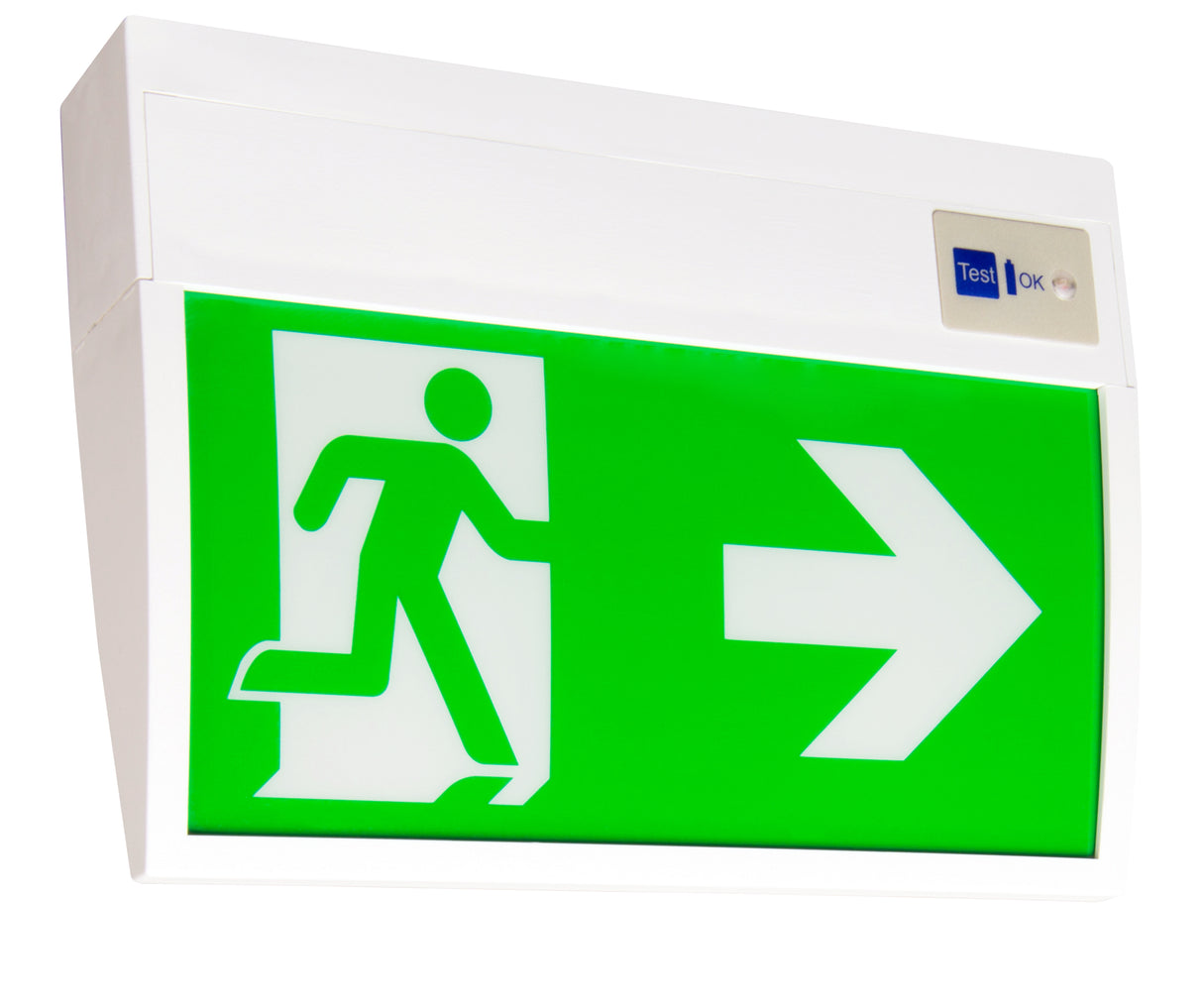 Notleuchte KT Prüftaster LED 3h 230V AC Universalmontage