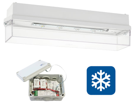 Foto: Notleuchte KWI klar Cool Autotest 4x1W ERT-LED 3h 230V AC