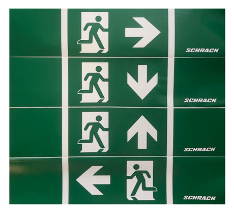Foto: Piktogrammset für NLKWI.. Pfeile links, rechts, oben, unten