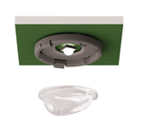 Foto: 4 LED-Wechsellinsen: Flur- Ausleuchtung von Rettungswegen