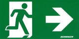 Klebepiktogramm Pfeil rechts, Erkennungsweite: 20m