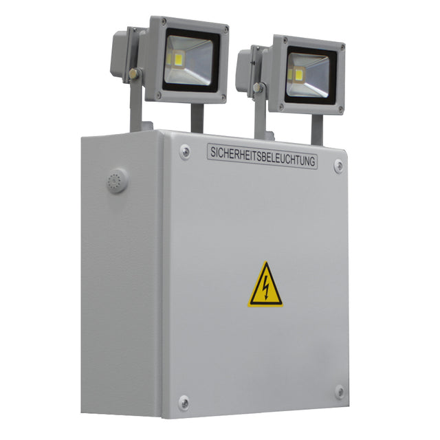 Notlicht Strahler SKS 2x10W LED 3h 230V AC
