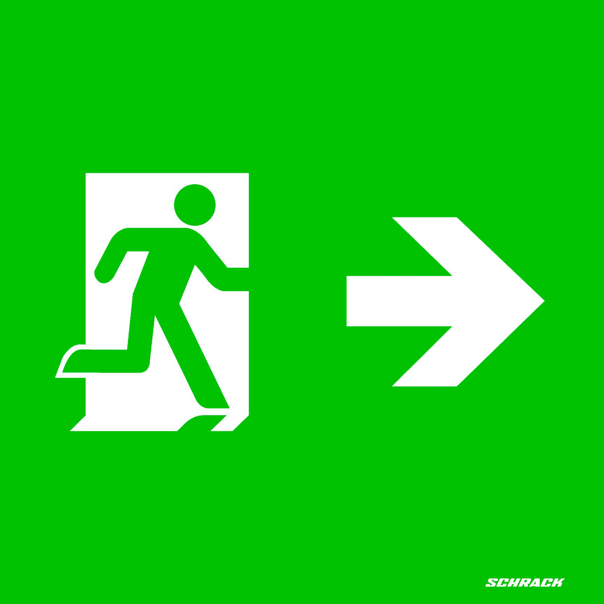 Klebepiktogramm Pfeil rechts für Design WFX