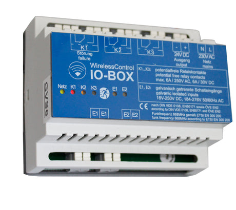 Foto: WirelessControl I/O Box 2 Eingänge, 3 Ausgänge