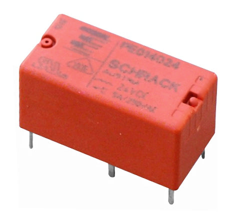 Printrelais PE, 1 Wechsler, 5A, 24VDC, 2,5mm Pinning