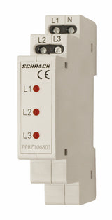 Foto: 3phasige LED-Phasenanzeige Reiheneinbau IP40