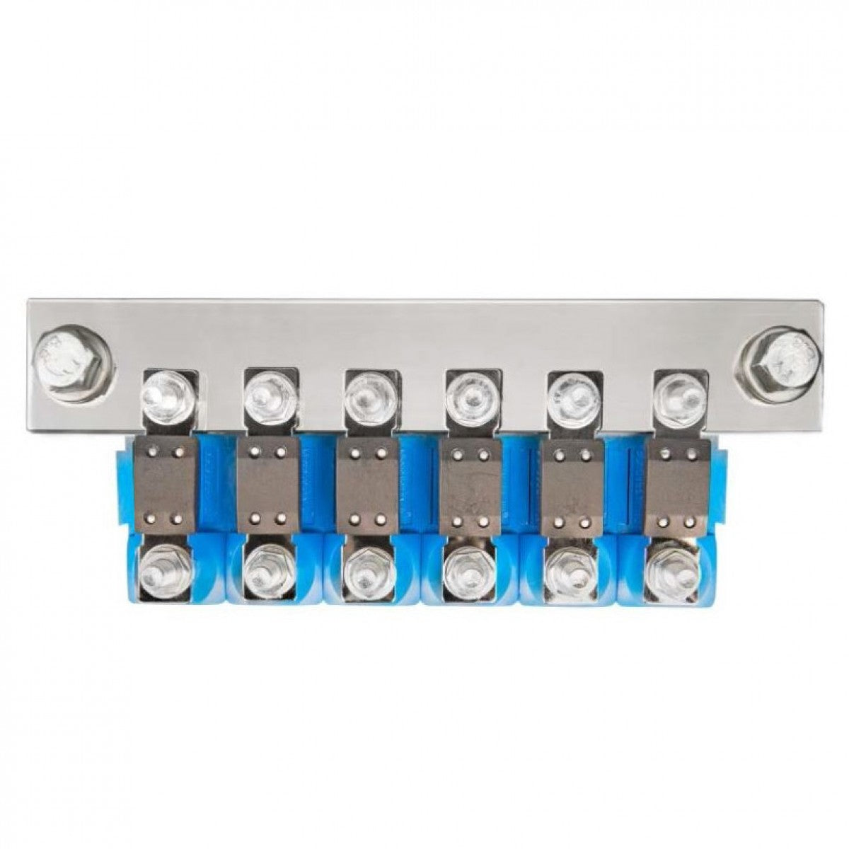 Foto: Busbar für 6 Streifensicherungen