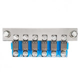 Foto: Busbar für 6 Streifensicherungen