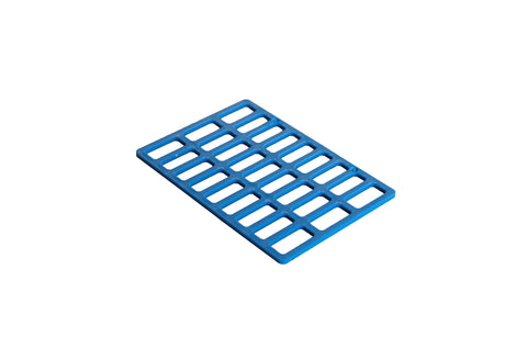 Unterlegplatte VS-Serie Materialstärke 2,5mm, blau