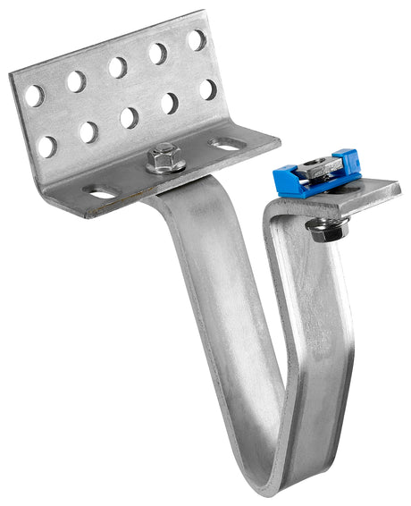 Schwerlast Dachhaken Plus verstellbar 8mm Höhe 42-55mm V4A