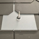 Metallersatzziegel Typ Schiefer 250x380mm für Stockschraube