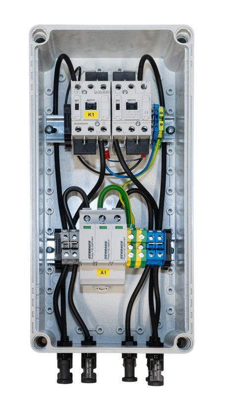 Foto: PV-CombiBox BC Ableiter+Brandschutz, 1 Mpp Tracker, 1000VDC