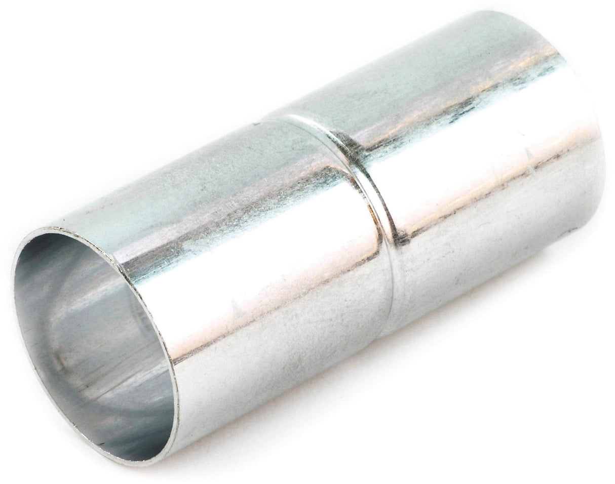 Steckmuffe, Ø 20 mm, mittig gesickt, Aluminium