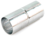 Steckmuffe, Ø 40 mm, mittig gesickt, Aluminium