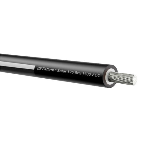 PV Solarkabel 4² 100m schwarz/weiß Einadrig EN CPR BETAflam
