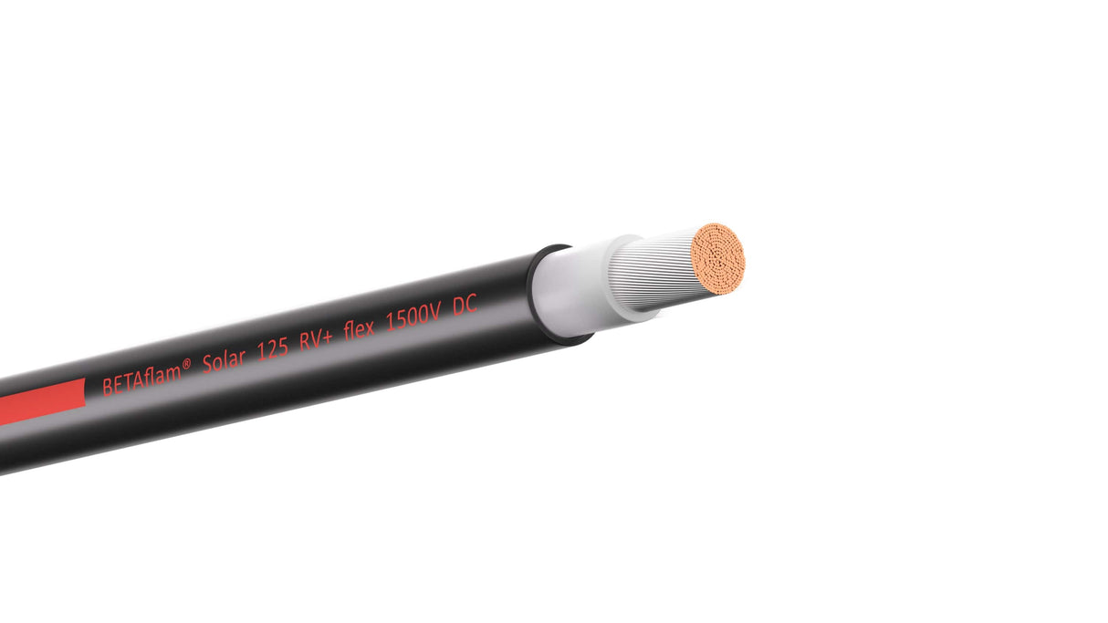 PV Kabel 6² 100m schwarz/rot Einadrig EN CPR: B2ca BETAflam