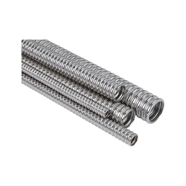 Edelstahlwellrohr DN20 A4, Wanddicke 0,30mm,15m, ⌀20