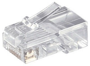 Modular Stecker, RJ45 UTP 8P8C für Flachkabel