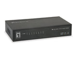 Switch 8xRJ45 10/100/1000, Leise, Lüfterlos, externes