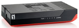Switch 5xRJ45 10/100/1000, Leise, Lüfterlos, externes