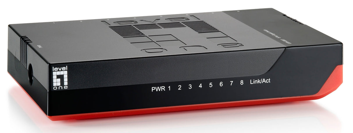 Switch 8xRJ45 10/100/1000, Leise, Lüfterlos, externes